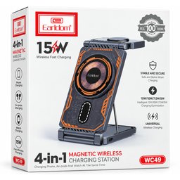 قاعدة شحن لاسلكية مغناطيسية 4 في 1 Magnetic wireless 4 in 1