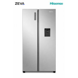 ثلاجة هايسنس سايد باي سايد 670 لتر (24 قدم) مع محرك Inverter وتقنية Total No Frost Hisense 670L (24ft) Side-by-Side Refrigerator with Inverter Compressor and Total No Frost