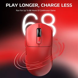 ماوس ألعاب أتاك شارك X3 PRO فائق الخفة، لاسلكي ثلاثي الاتصال وقابل للشحن ATTACK SHARK X3 PRO Tri-Mode Ultra-Lightweight Wireless Gaming Mouse