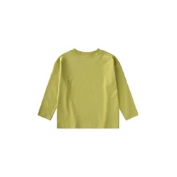 تي شيرت أطفال بيزك موسمي 2-10 سنوات - ليموني Kids' Basic Seasonal T-Shirt 2-10 Years - Lime