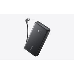 بور بانك أنكر زولو (20K، بقوة 22.5 واط، مع كيبل USB-C مدمج) Anker Zolo Power Bank (20K, 22.5W, Built-In USB-C Cable)