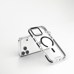 7678. RR Rockrose iPhone 17 Pro Max Premium German Bayer TPU with Clear PC Back Case ( درع حماية ) 7678. RR Rockrose iPhone 17 Pro Max Premium German Bayer TPU with Clear PC Back Case
