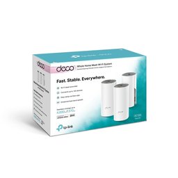 راوتر TP-Link Deco E4 (AC1200) Whole Home Mesh Wi-Fi System (3-Pack) TP-Link Deco E4 (AC1200) Whole Home Mesh Wi-Fi System (3-Pack)