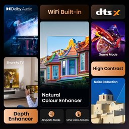 تلفزيون هايسنس سمارت 40 إنش 40A4Q 40-Inch FHD VIDAA Smart TV