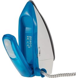 مكواة سفر من بلاك+ديكر TI250-B5 بقدرة 1085 واط مع خاصية الجهد المزدوج (Dual Voltage) Black+Decker TI250-B5 Dual Voltage Travel Steam Iron