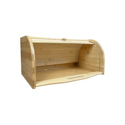 حافظة الصمون والمعجنات الخشبية الفاخرة Premium Wooden Bread and Pastry Storage Box