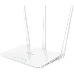 راوتر تندا F3 لاسلكي بسرعة 300Mbps مع 3 هوائيات خارجية وتقنية Wi-Fi 4 Tenda F3 300Mbps Wireless N300 Wi-Fi Router with 3 External Antennas
