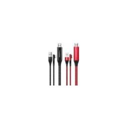 كابل بيانات MC Black Series 240 واط من C إلى C بطول 1.2 متر أسود MC LTG 2M HD Black