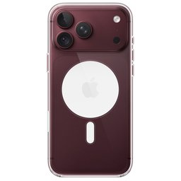 كفر آيفون 18 برو شفاف مع ماك سيف وميزة التحكم بالكاميرا iPhone 18 Pro Clear Case with MagSafe and Camera Control