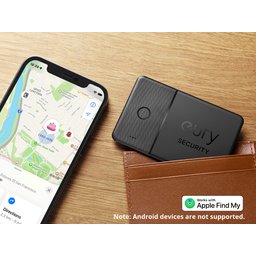 بطاقة التتبع الذكية eufy SmartTrack لمنع الفقدان متوافقة مع آبل eufy Security SmartTrack Card Works with Apple Find My