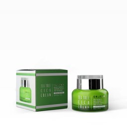 اورجينا كريم للعناية بالبشرة الحساسة يرطب ويهدئ الاحمرار ويحسن التوازن ORJENA Tea Tree Cica Cream 50ml