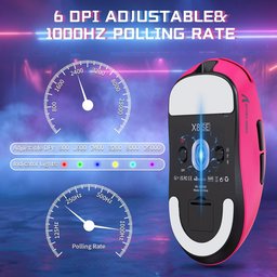 ماوس ألعاب أتاك شارك X8 SE لاسلكي ثلاثي الاتصال وقابل للشحن ATTACK SHARK X8 SE Tri-Mode Wireless Rechargeable Gaming Mouse