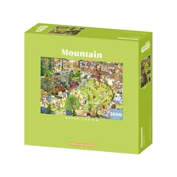 وحدة أحجية بازل بوتوب مكونة من 1000 قطعة - ماونتن Botop Puzzle 1000 pcs Mountain