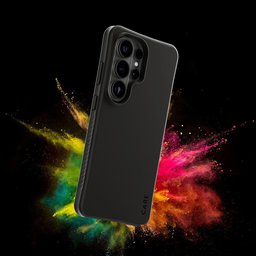 كفر جهاز Samsung Galaxy S26 Ultra باللون الأسود بتصميم Samba مع دعم الشحن اللاسلكي Qi Case - CARE Fashionable Case Samba Black w. QI Samsung New Galaxy S 2026 Ultra