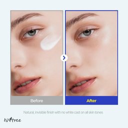 ازنتري واقي من اشعة الشمس يرطب البشرة ويعزز نضارتها ISNTREE Hyaluronic Acid Natural Sun Cream SPF50+ 50ml