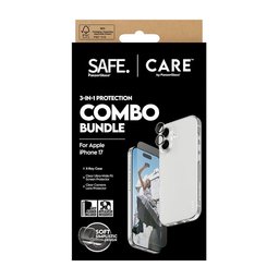 حزمة حماية عصرية ثلاثية (3-في-1) للايفون 17 SAFE. | CARE by PanzerGlass® 3-in-1 Fashionable Combo Bundle iPhone 17