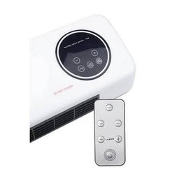 مدفأة مروحة رقمية هاوسبيرغ Hausberg تثبت على الحائط – أبيض Hausberg HB-8217AB Digital Fan Heater - Wall-Mounted - White