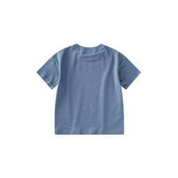 تيشيرت أطفال بطبعة شعار - نيلي (2-10 سنوات) Kids' Slogan Print T-Shirt - Indigo (2-10 Years)