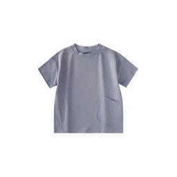 تي شيرت أطفال قطن أزرق باستيل (1-8 سنوات) Kids' Pastel Blue Cotton T-Shirt (1-8 Years)