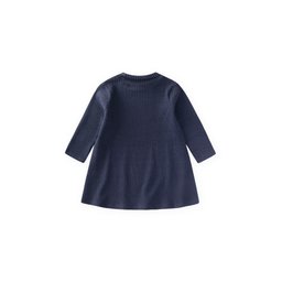 تونيك أطفال فضفاض كحلي 2-10 سنوات Kids' Draped Tunic 2-10 Years - Navy Blue