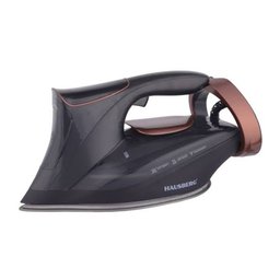 مكواة بخار رقمية هاوسبيرج Hausberg بقوة 3000W – أسود/ذهبي Hausberg HB-7827AU Digital Steam Iron - 3000W - Black/Gold