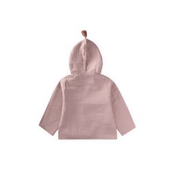 روب حمام أطفال من الموسلين العضوي مزدوج الطبقات - ليلكي (1-9 سنوات) Double Layer Organic Muslin Kids Bathrobe - Lilac (1-9 Years)