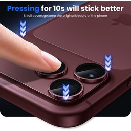حماية عدسات كاميرا آيفون 18 برو ماكس iPhone 18 Pro Max Metal Camera Lens Protector