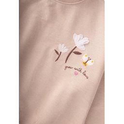طقم تيشيرت وتايت موسمي للأطفال 1-7 سنوات - بيج Kids' Seasonal T-Shirt and Leggings Set 1-7 Years - Beige