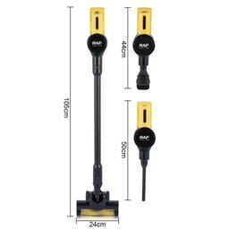 مكنسة شحن راف R.8761 RAF R.8761 Rechargeable Vacuum Cleaner