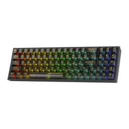 كيبورد ريد دراغون كاستور برو أسود شفاف Redragon Castor Pro Clear Black