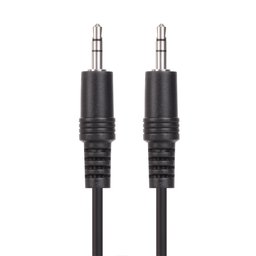 كيبل صوت VCOM AUX ستيريو 3.5 ملم ذكر إلى ذكر بطول 5 متر VCOM AUX 3.5mm Stereo Male to Male Cable 5M