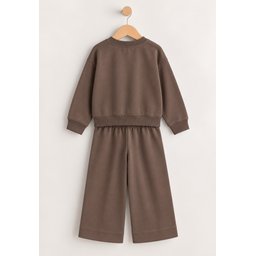 طقم سويت شيرت للأطفال 8-12 سنة - لون فيزون Kids Sweatshirt Set 8-12 Years - Vizon