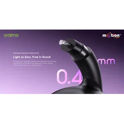 سماعات أورايمو TWS OPN-373 GRAVITY BLACK Oraimo TWS OPN-373 GRAVITY Open-Ear Bass Boost BLACK