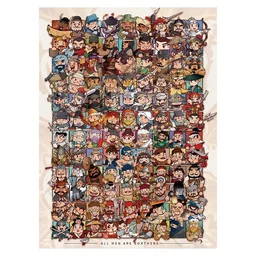 وحدة أحجية بازل بوتوب مكونة من 1000 قطعة - ووتر مارجن Botop Puzzle 1000 pcs Water Margin