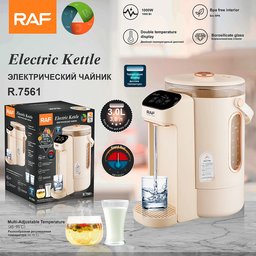 غلاية كهربائية ذكية مع شاشة حرارة راف R.7561 RAF R.7561 3L Smart Electric Kettle with Temperature Display