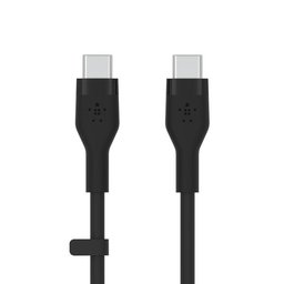 مجموعة ٢ من كيبلات بوست جارج فليكس من يو إس بي-سي إلى يو إس بي-سي بطول ١ متر BoostCharge Flex USB-C to USB-C Cable 60W (1m, 2-Pack)