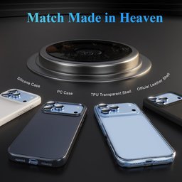 حماية عدسات كاميرا آيفون 18 برو / 18 برو ماكس iPhone 18 Pro / 18 Pro Max Camera Lens Ring Protector