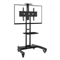 ستاند تلفزيون أرضي للشاشات من 32 إلى 75 إنج، يتحمل وزن 46 كغم TV Floor Stand for 32–75 Inch Screens, 46kg Load Capacity