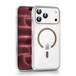 كفر آيفون 18 برو ماكس شفاف كريستالي مع ماك سيف iPhone 18 Pro Max Crystal Clear MagSafe CaseiPhone 18 Pro Max Crystal Clear MagSafe Case