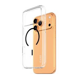 كفر فاخر شفاف Urban Explorer مع حلقة MagSafe سوداء للايفون 17 برو ماكس CARE by PanzerGlass® Flagship Case Transparent Urban Explorer w. Black MagSafe iPhone 17 Pro Max