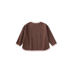 تيشيرت أطفال بأكمام طويلة وقصة واسعة، موسمي، بني - 2-8 سنوات Kids' Loose Fit Long Sleeve Seasonal T-Shirt, Brown - Ages 2-8