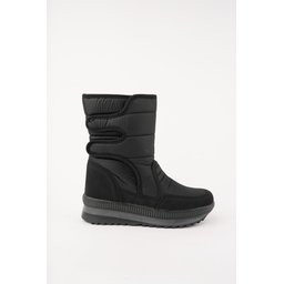 Muggo Bunny حذاء أطفال شتوي فرو مقاوم للماء - أسود Muggo Bunny Kids' Fur-Lined Waterproof Winter Boots - Black