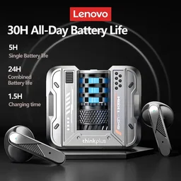 سماعات أذن لاسلكية Lenovo ThinkPlus LP49 بتقنية Bluetooth 5.4 وتقليل الضوضاء Lenovo ThinkPlus LP49 True Wireless Earbuds with Bluetooth 5.4 and Noise Reduction