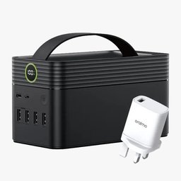 طقم باور بانك أورايمو 60 ألف مللي أمبير/ساعة 222 واط/ساعة أسود Oraimo Power Bank kit 60K mAh 222 Wh Black