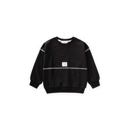 سويت شيرت Karyoka أوفر سايز للأطفال 2-8 سنوات - أسود Karyoka Oversize Sweatshirt for Kids 2-8 Years - Black