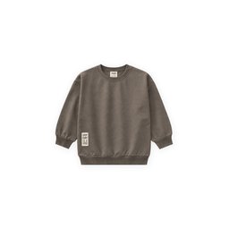 سويتشيرت أطفال موسمي بتفاصيل ملصق - 2-10 سنوات - لون فيزون Kids' Seasonal Sweatshirt with Label Detail - 2-10 Years - Vizon