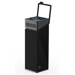 مكبر صوت بوغاني Brief TT محمول بتقنية البلوتوث مع إضاءة RGB BUGANi Brief TT Portable Bluetooth Speaker with RGB Lighting Effect Silver