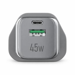 شاحن الجدار وبنك الطاقة الهجين زنـدور سوبر ميني هجين 45 واط Zendure SuperMini Hybrid 45W Mini Fast Wall Charger