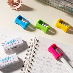 علبة سيت مساحات + مقطات Stationery Set