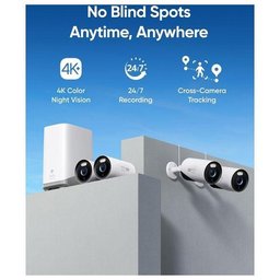 انكر - يوفي - كاميرا مراقبة إضافية eufyCam E330 4K - ابيض Anker eufyCam E330 Professional Add-on